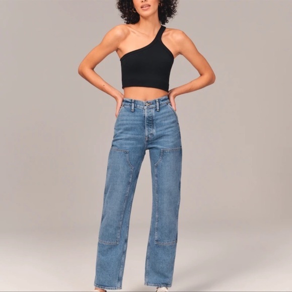 Abercrombie & Fitch Denim - ABERCROMBIE AND FITCH THE DAD HIGH RISE JEAN